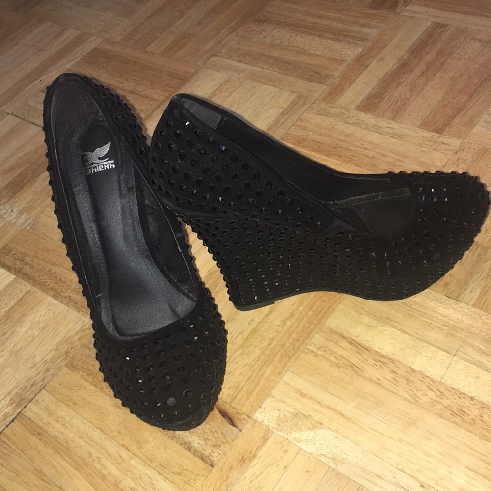 Sparkling shoes
